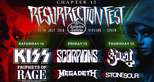 RESURRECTION FEST ESTRELLA GALICIA 2018