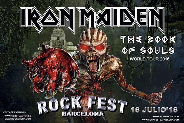  ROCK FEST BARCELONA confirma a IRON MAIDEN