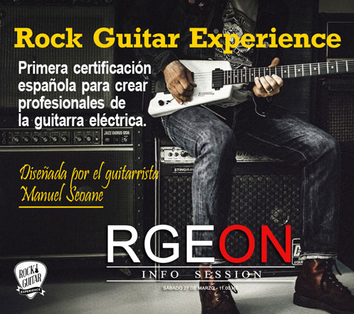 Encuentro Virtual de ROCK GUITAR EXPERIENCE con Manuel Seoane 