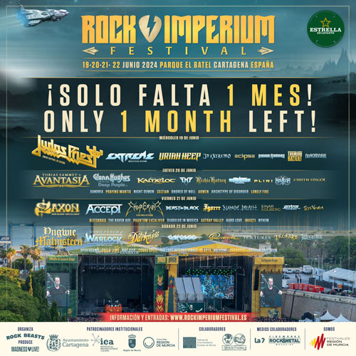 ROCK IMPERIUM FESTIVAL. Un mes para el gran festival