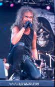 Chris de Grave Digger en Rock Machina 2001. Foto: Basa