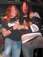 Kai (Gamma Ray) y Joacim (Hammerfall) 