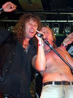 Markus de Helloween y Ronnie Atkins de PRETTY MAIDS 