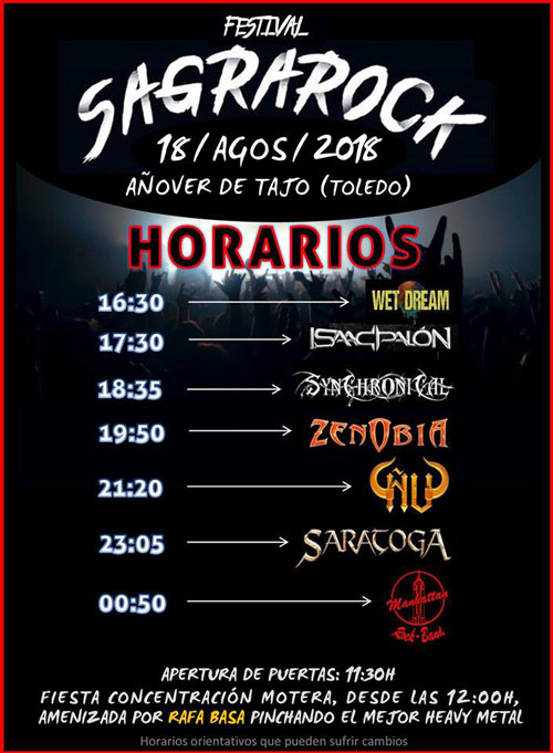 HORARIOS