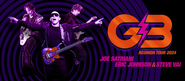 Nueva gira G3 con Joe Stariani, Steve Vay y Eric Johnson