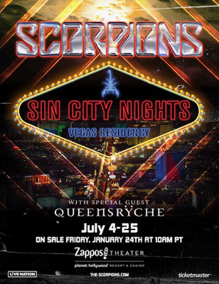 SCORPIONS - Sin City Nights