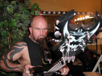 King con su BC Rich