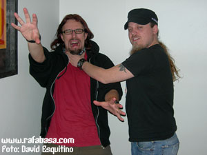 Henrik y Tonny  de Sonata Arctica 