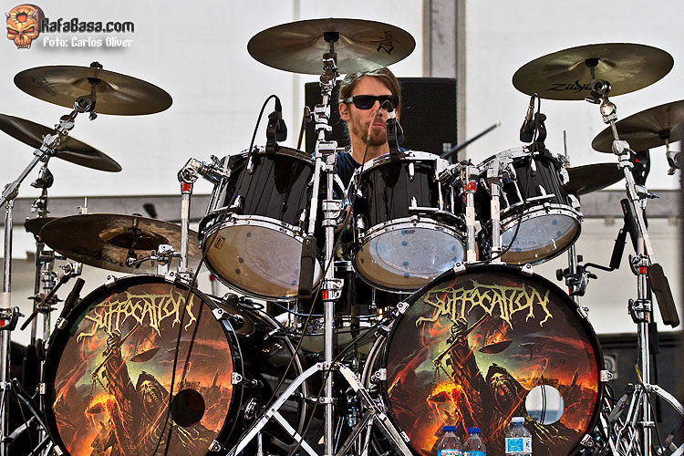 RESURRECTION FEST - SUFFOCATION -  Viernes 1  de Agosto de 2014 - Viveiro - Galicia