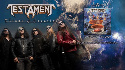 TESTAMENT - Titans Of Creation