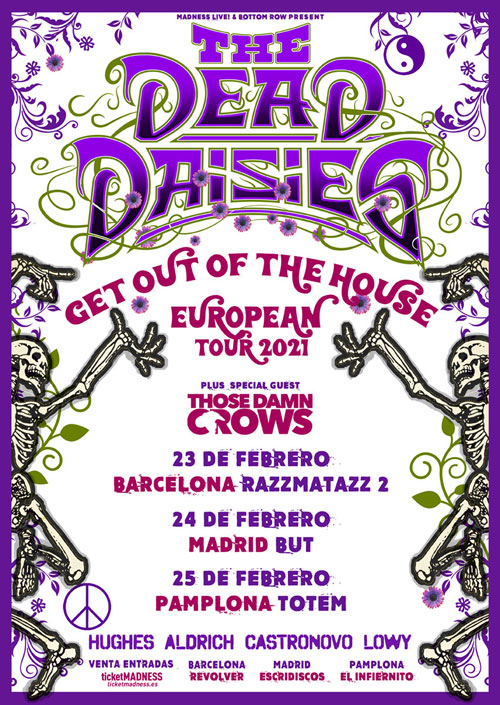 The Dead Daisies (el topic) Cartel2021