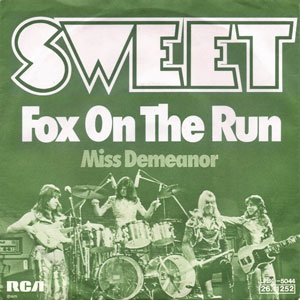 THE SWEET - Fox on the Run EP