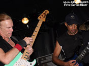 Tony Macalpine y Billy Sheehan - Foto: Carlos Oliver