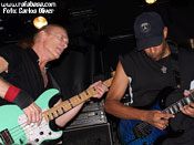 Tony Macalpine y Billy Sheehan - Foto: Carlos Oliver