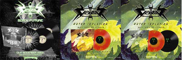 VEKTOR - Black Future y Outer Isolation