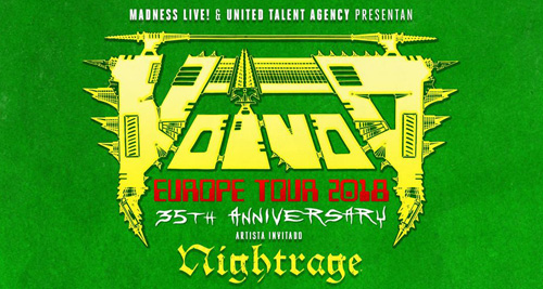 VOIVOD + NIGHTRAGE