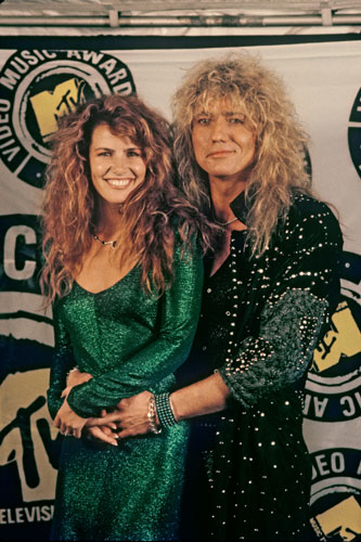 Tawny Kitaen y Coverdale