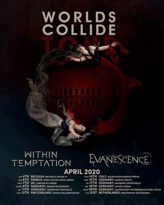 WITHIN TEMPTATION  Y EVANESCENCE 