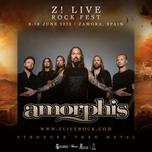 Z! LIVE ROCK FEST 2023 confirma a AMORPHIS y cierra el cartel