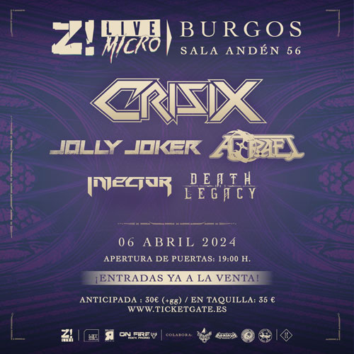 Z! LIVE MICRO BURGOS sufre un cambio en su cartel